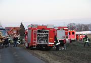 Petershagen: Reisebus verungl�ckt auf R�ckweg von Klassenfahrt